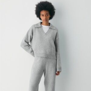 NWT Aritzia Wool Polo Sweater